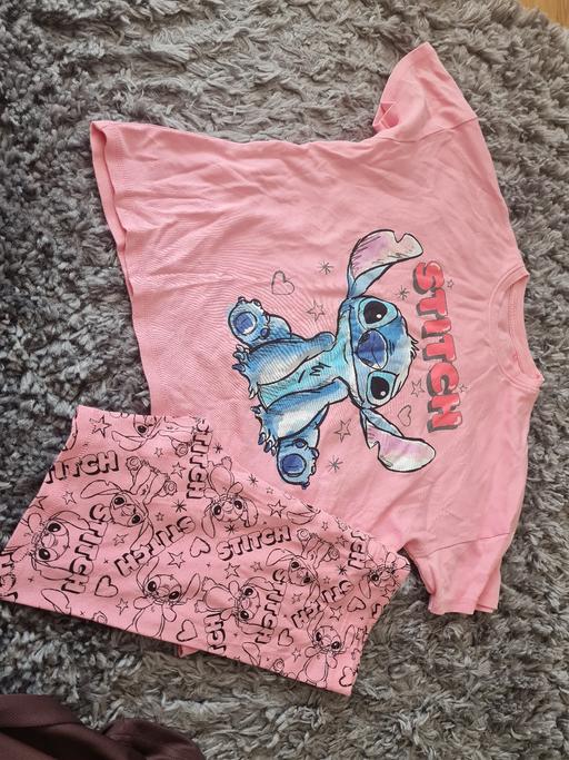 Buy & Sell Bartley Green Birmingham - Photos for Stitch shorts & tshirt pj set 13-14yrs