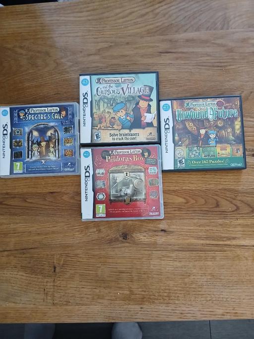 Buy & Sell Upper Gornal Dudley - Photos for Nintendo ds games professor lauton collectio