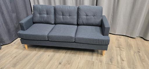 Buy & Sell Badlesmere Swale - Photos for 3 seater fabric sofa Charcoal