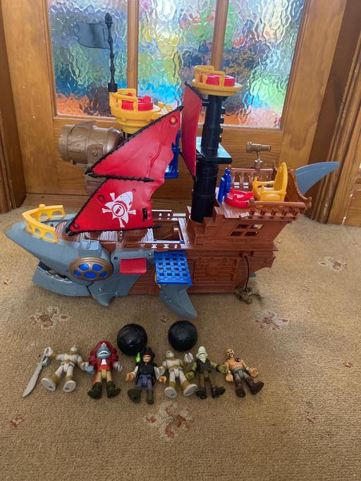Buy & Sell Kingswinford Dudley - Photos for Fisher-Price Imaginext Shark Bite Pirate Ship