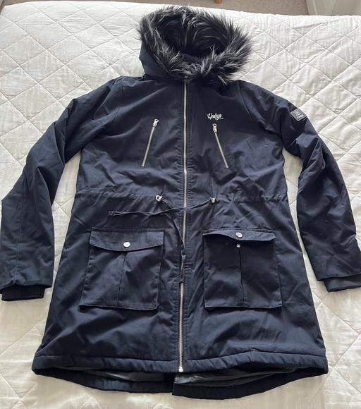 Buy & Sell Littlehampton Arun - Photos for Henleys Ladies Size 16 Black Coat Vgc £10
