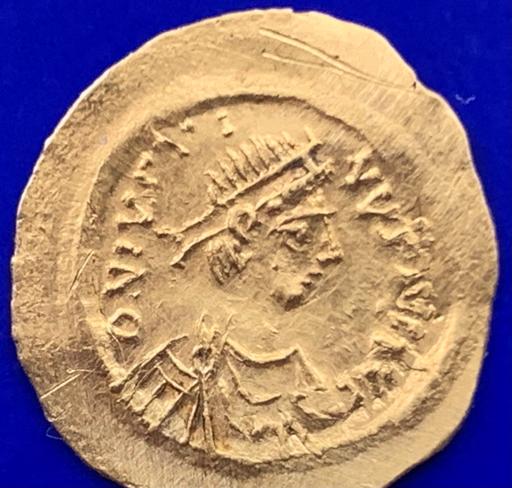 Buy & Sell Yeovil Somerset - Photos for 22ct Gold Justine ii Byzantine Coin Roman