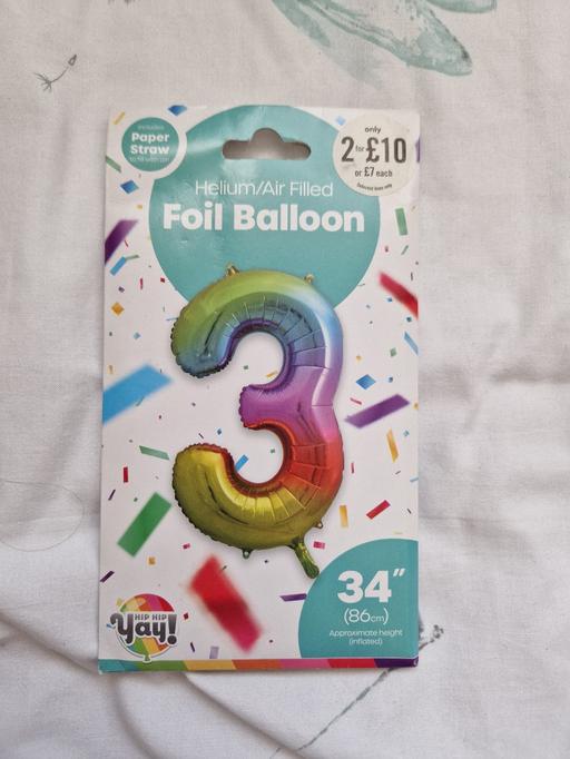 Buy & Sell Ramsgate Thanet - Photos for bn number 3 balloon