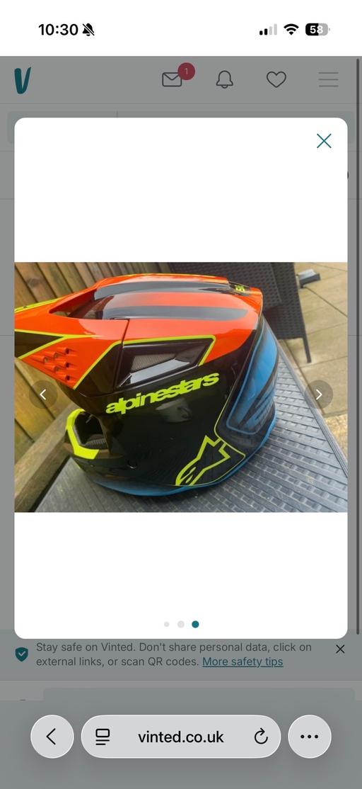 Buy & Sell Dudley Town Centre Dudley - Photos for Alpine stars helmet youth