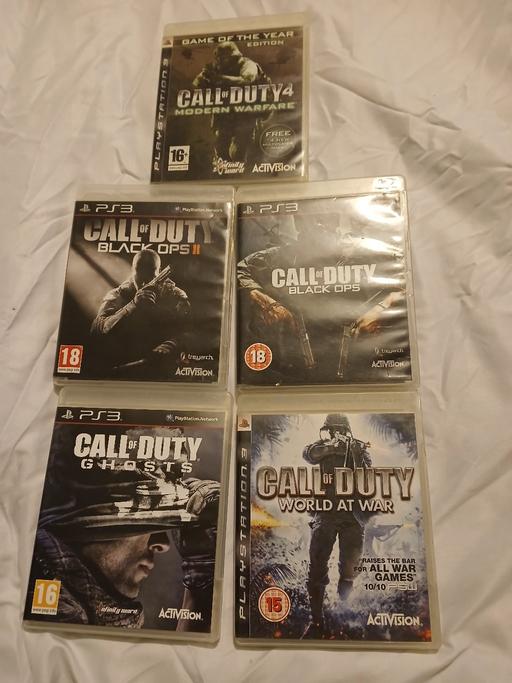 Buy & Sell Upper Gornal Dudley - Photos for 5 x COD games for PS3
