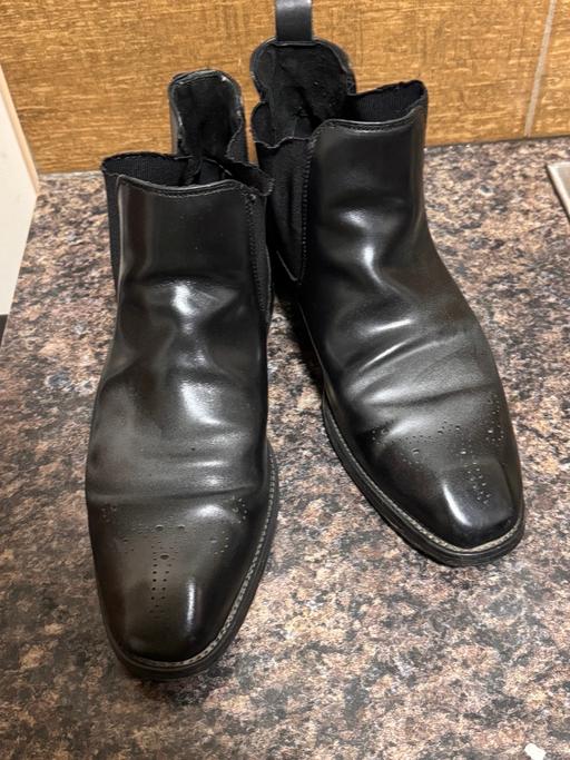 Buy & Sell Erdington Birmingham - Photos for classic black leather Chelsea boots