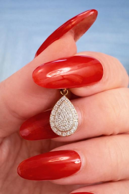 Buy & Sell Harrow on the Hill North West London - Photos for Fine 9ct Gold Diamond Cluster Pendant