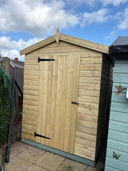 Buy & Sell Netherstowe Lichfield - Photos for 6x4 apex shiplap shed !