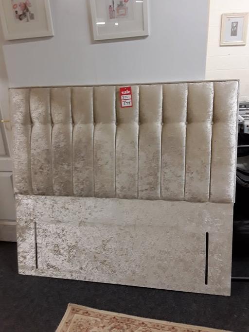 Buy & Sell Saint Pauls Trading Estate Tameside - Photos for Lovely chenille DOUBLE headboard