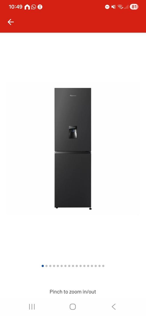 Buy & Sell Hockley Birmingham - Photos for fridgemaster fridge freezer