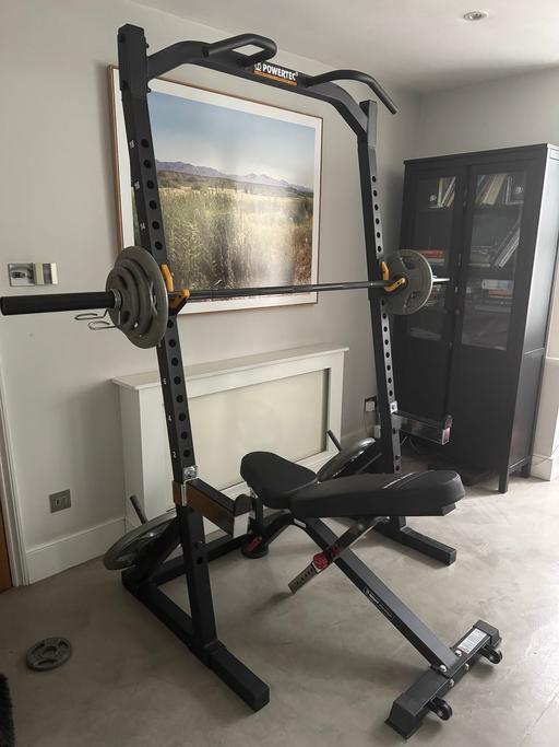Buy & Sell Balham South West London - Photos for Powertec Workbench Half Rack (rack only)