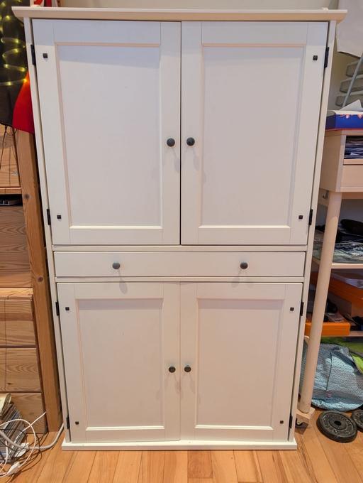Buy & Sell Muswell Hill North London - Photos for IKEA Johan Computer Desk Cabinet