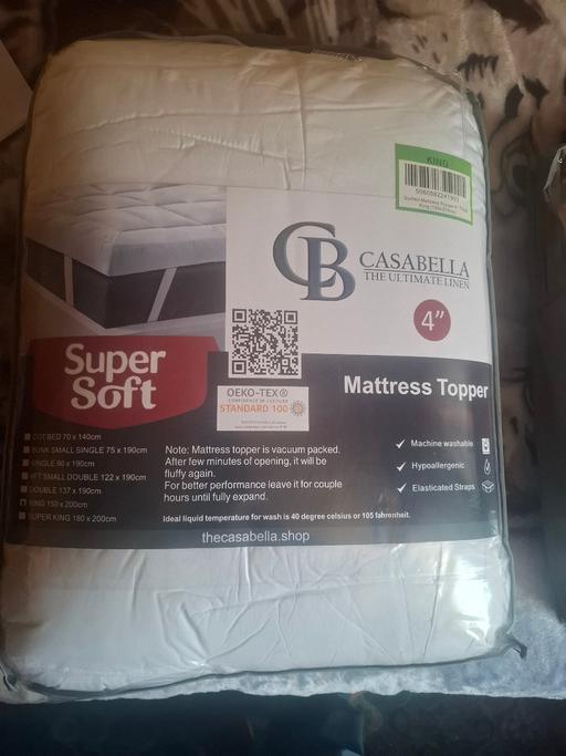 Buy & Sell Woodsetton Dudley - Photos for MATTRESS TOPPER