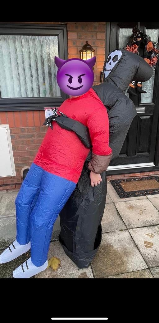 Buy & Sell Sefton Park Liverpool - Photos for Adult Inflatable Grim Reaper Costume