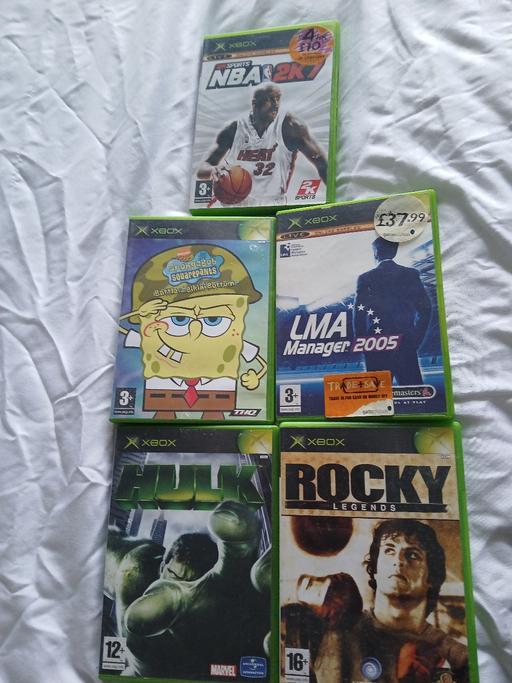 Buy & Sell Upper Gornal Dudley - Photos for xbox original games x5