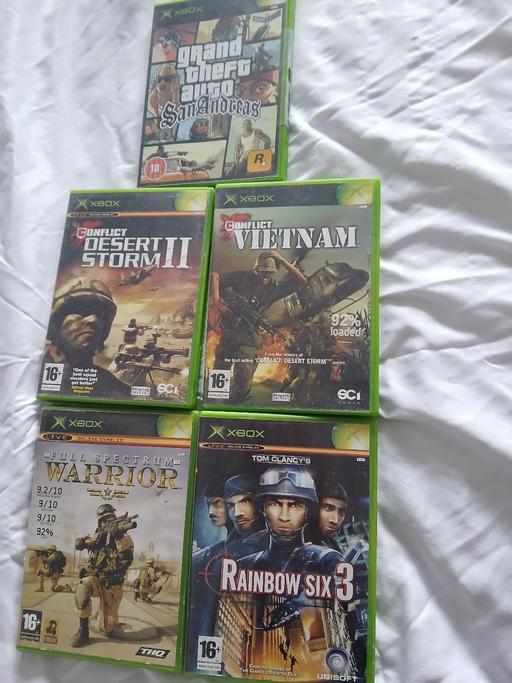 Buy & Sell Upper Gornal Dudley - Photos for x box original games x5