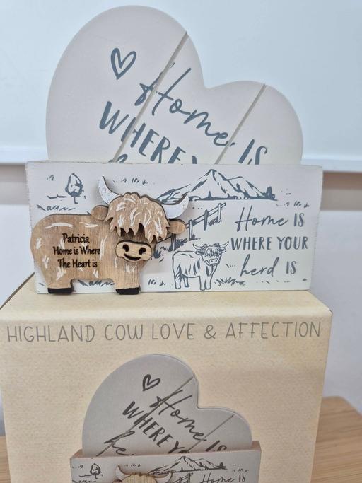 Buy & Sell Sidcup Bexley - Photos for Highland Cow Coaster Set