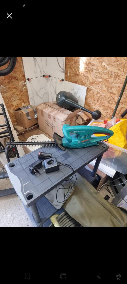 Buy & Sell Northumberland Heath Bexley - Photos for Bosch cordless hedge trimmer