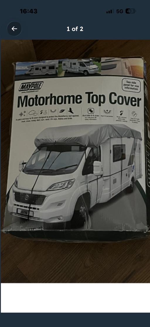 Buy & Sell Hunts Cross Knowsley - Photos for Maypole motorhome/caravan top cover