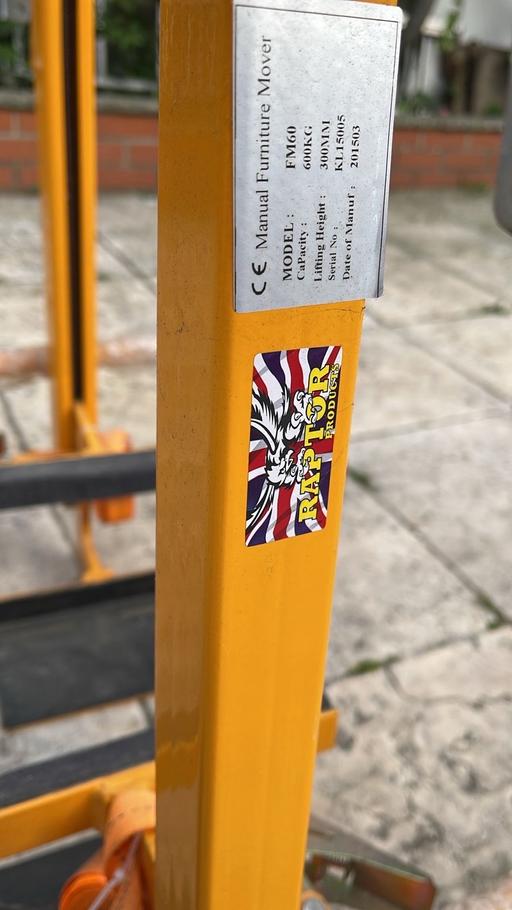 Buy & Sell Redbridge East London - Photos for Manual furniture moving set 600kg