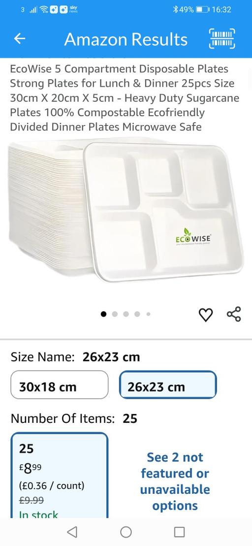 Buy & Sell Moseley Village Wolverhampton - Photos for New PK of 25 5cp shallow trays