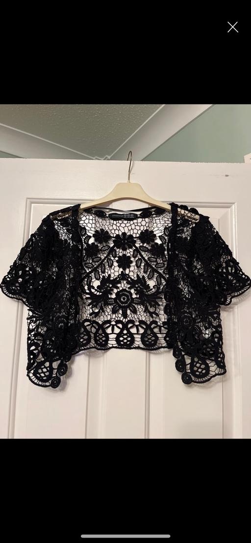 Buy & Sell Durham Lane Industrial Park Stockton-on-Tees - Photos for Black Crochet Bolero Size XS