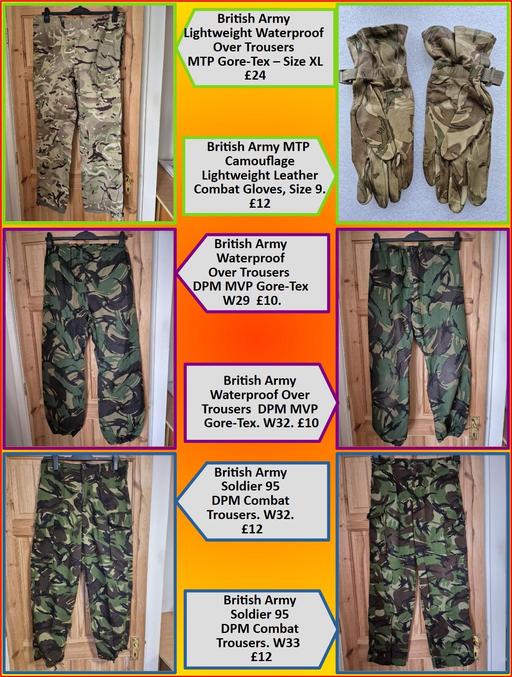 Buy & Sell Oldbury Sandwell - Photos for British Army Trousers [6 sorts]
