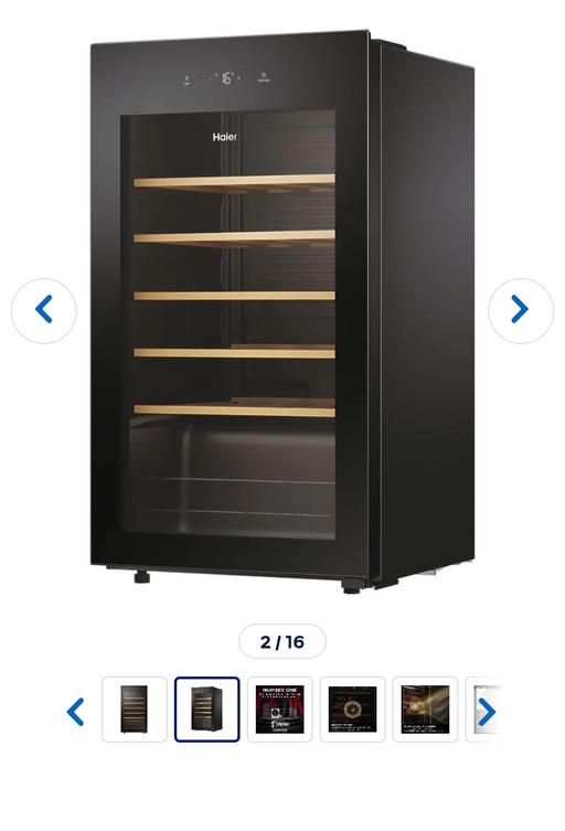 Buy & Sell Pelsall Walsall - Photos for Haier Wine Bank 50 Series 3 HWS34GGH1K Wine C