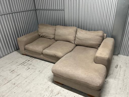 Buy & Sell Brixton South East London - Photos for NEXT Beige L Shaped Sofa With Chaise