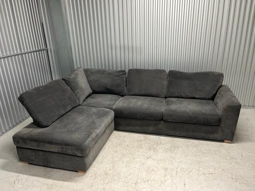 Buy & Sell Brixton South East London - Photos for Grey Orka DFS L Shaped Corner Sofa
