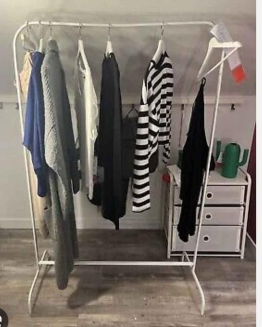 Buy & Sell Tividale Sandwell - Photos for Brand New IKEA MULIG White Clothes Rack