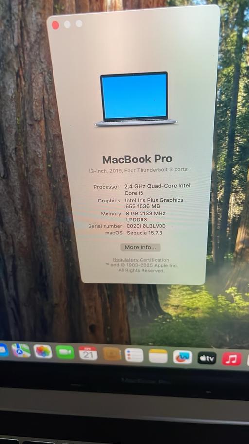 Buy & Sell Small Heath Birmingham - Photos for MacBook Pro i5 Quod Core Touchbar 512SSD