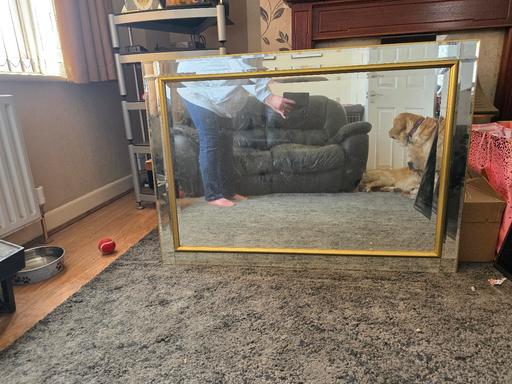 Buy & Sell Sheldon Birmingham - Photos for Large Gold Framed Mirror