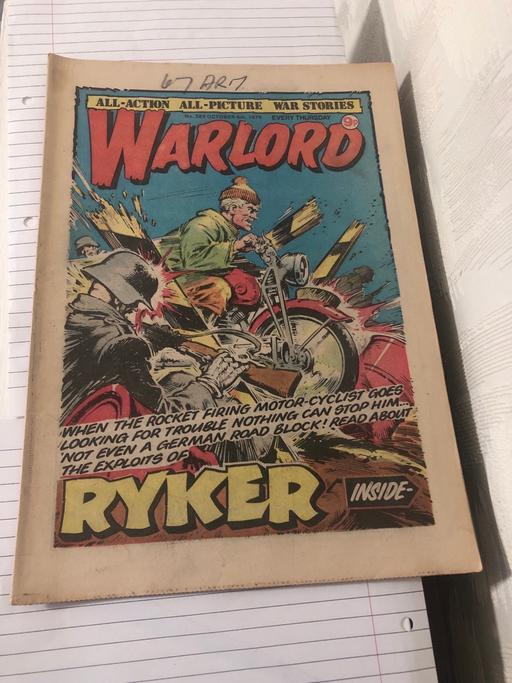 Buy & Sell Bamber Bridge South Ribble - Photos for Warlord - Ryker - Comic Book - 1979