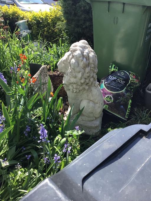 Buy & Sell Wickford Basildon - Photos for 2 LARGE LION G/STATUES VGC £50 EACH