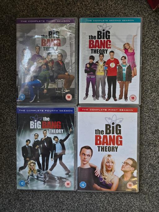 Buy & Sell Rowley Regis Sandwell - Photos for The Big Bang Therory x 4 dvd 📀