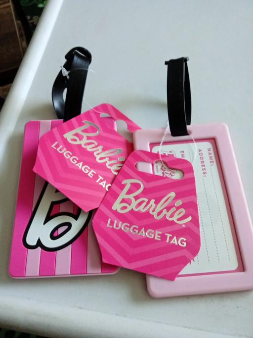 Buy & Sell Horncastle East Lindsey - Photos for 2 brand new Barbie LUGGAGE TAGS