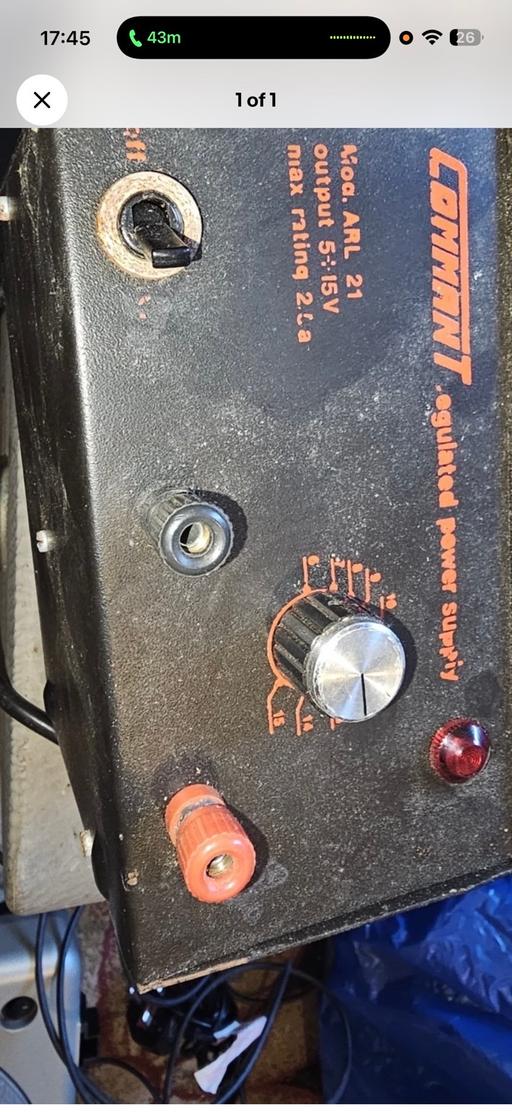 Buy & Sell Birchills Walsall - Photos for Commant DC power Supply 15v