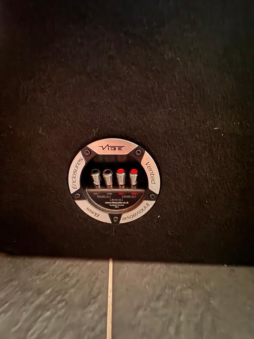 Vehicles Erdington Birmingham - Photos for VIBE SLICKMIT12-V3 Passive Bass Enclosure