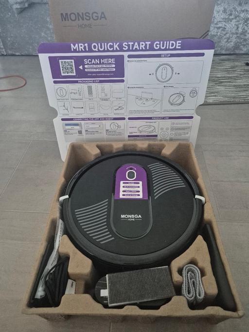 Buy & Sell Moseley Village Wolverhampton - Photos for Monsga MR1 Robot Vacuum Cleaner