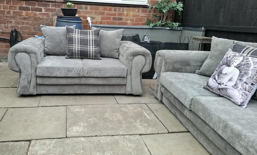 Buy & Sell Wednesfield Wolverhampton - Photos for Grey Verona Sofas..3&2