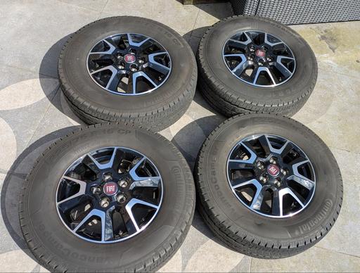 Vehicles Broadgreen Knowsley - Photos for 4x Fiat ducato alloy wheels with Continental