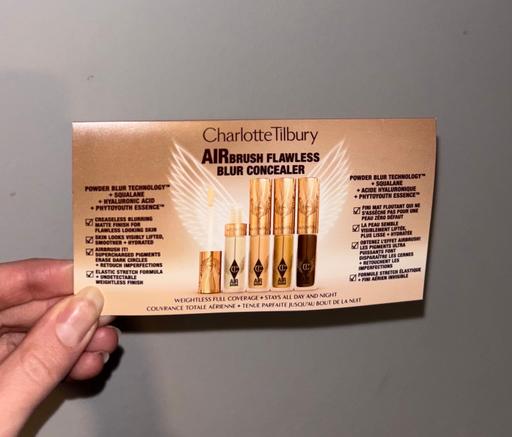Buy & Sell Northampton West Northamptonshire - Photos for Charlotte Tilbury Sample Card