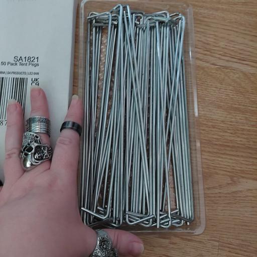Buy & Sell Ocker Hill Sandwell - Photos for tent pegs new x 1 pack of 50pegs