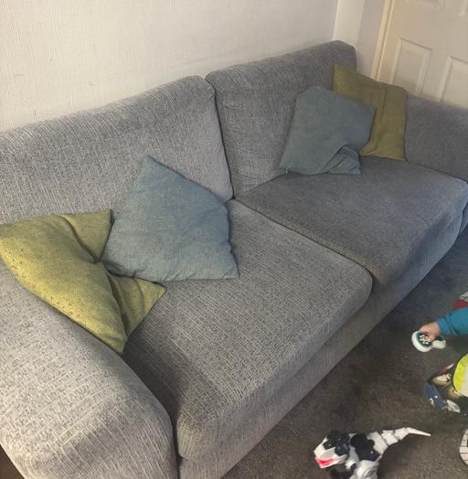 Buy & Sell Rubery Birmingham - Photos for Large Grey 2 Seater Sofa