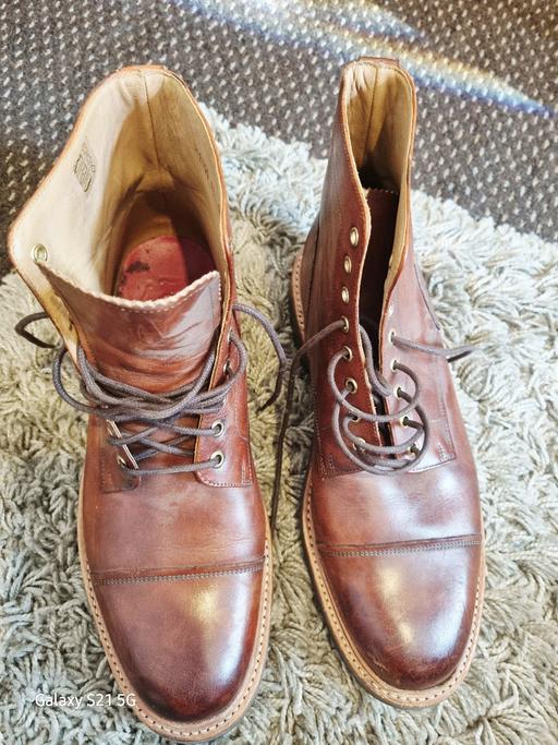 Buy & Sell Seven Kings East London - Photos for Grenson Men’s Brown Leather Goodyear‑Welted B