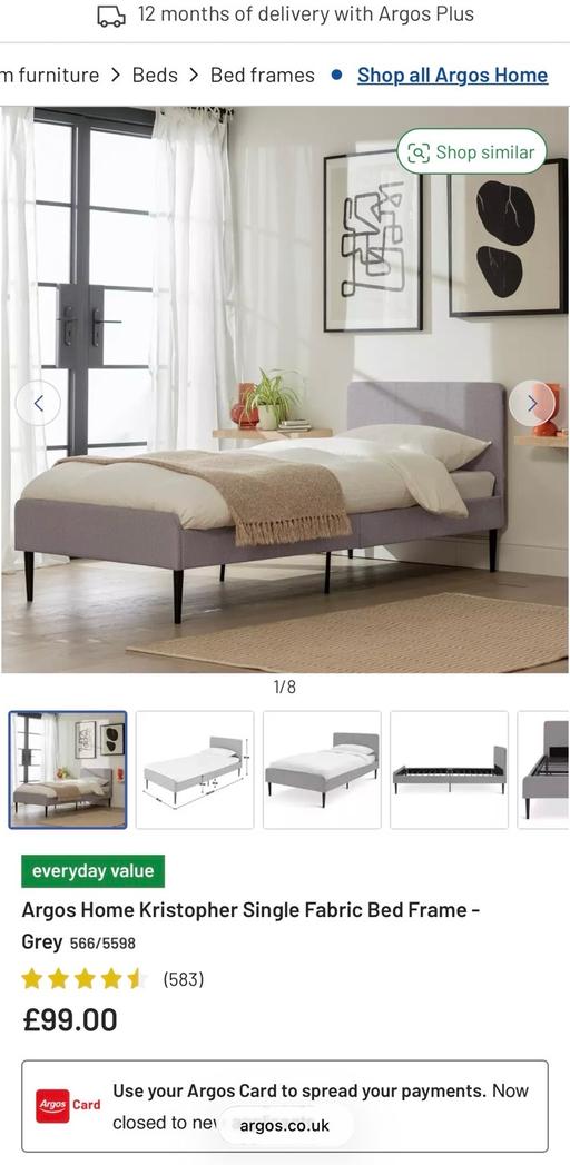 Buy & Sell Willenhall Walsall - Photos for Single bed frame and mattress