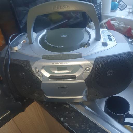 Buy & Sell Pensnett Dudley - Photos for Phillips Stereo - CD, Tape ,Radio, Bass Boost