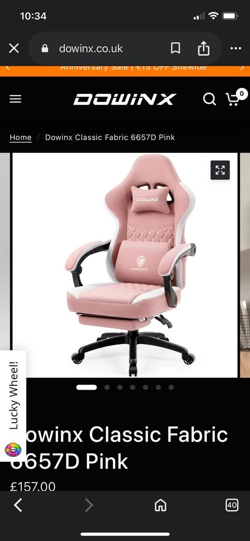 Buy & Sell Page Moss Knowsley - Photos for DOWINX FABRIC GAMING CHAIR