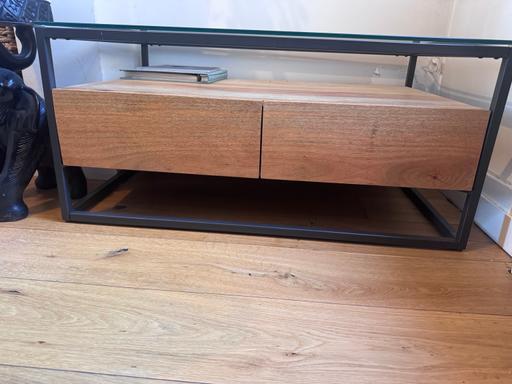 Buy & Sell Sydenham Hill South East London - Photos for West Elm coffee table - mango wood and glass